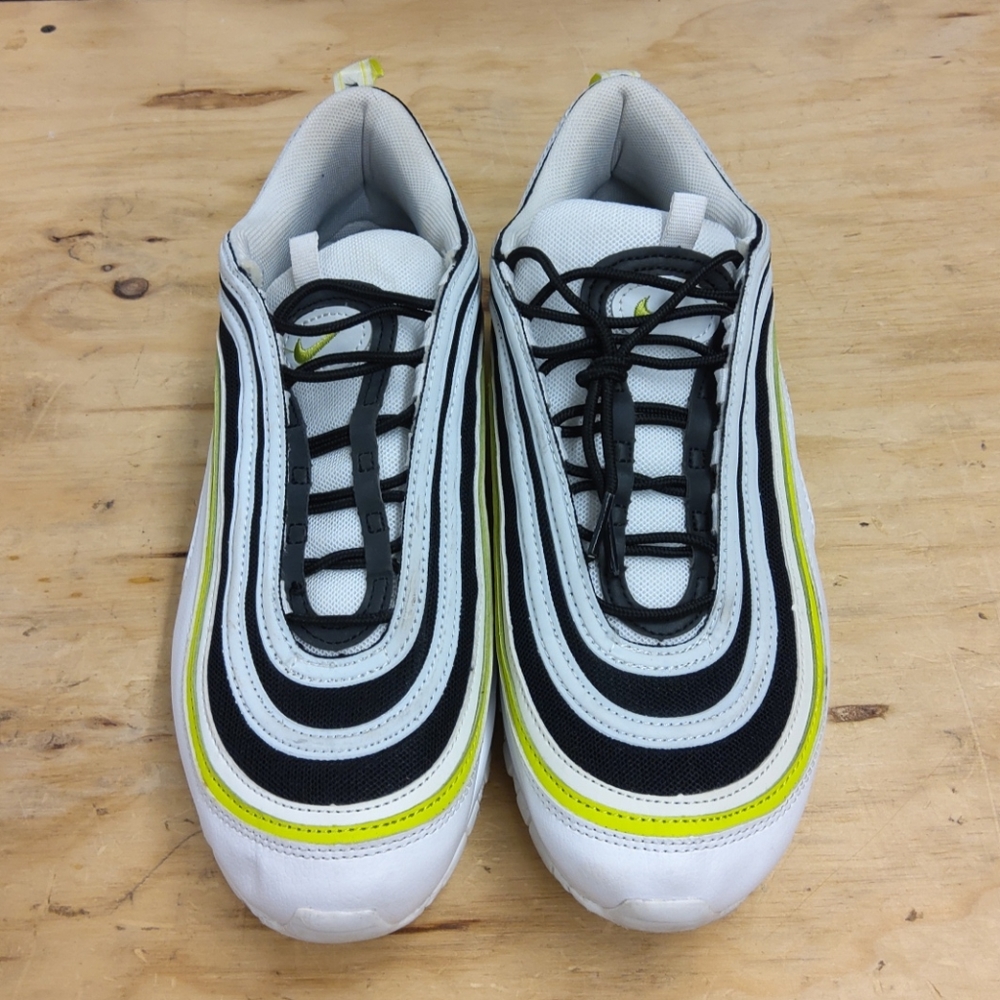 Nike air max 97 white black volt